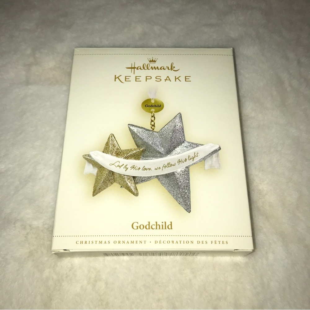 Vintage Hallmark Keepsake Ornament Godchild Handcrafted - Dated 2006